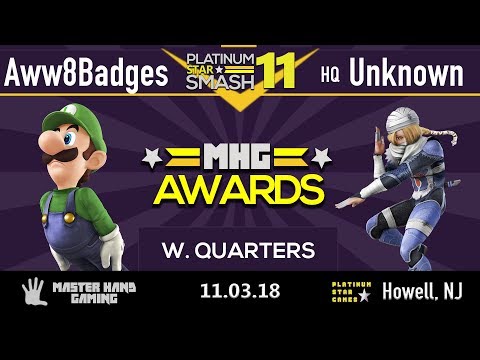 The MHG Awards - Aww8Badges (Luigi) vs HQ | Unknown (Sheik) - W Quartefinals