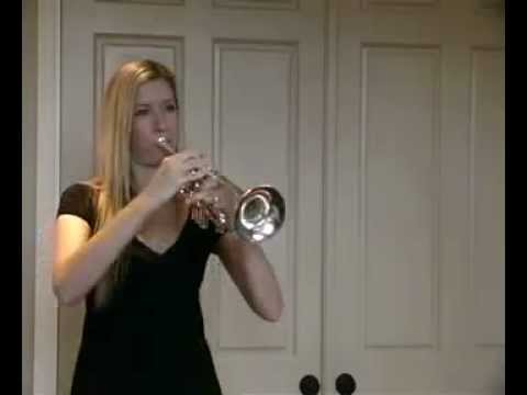 Mary Bowden, youtube symphony trumpet audition