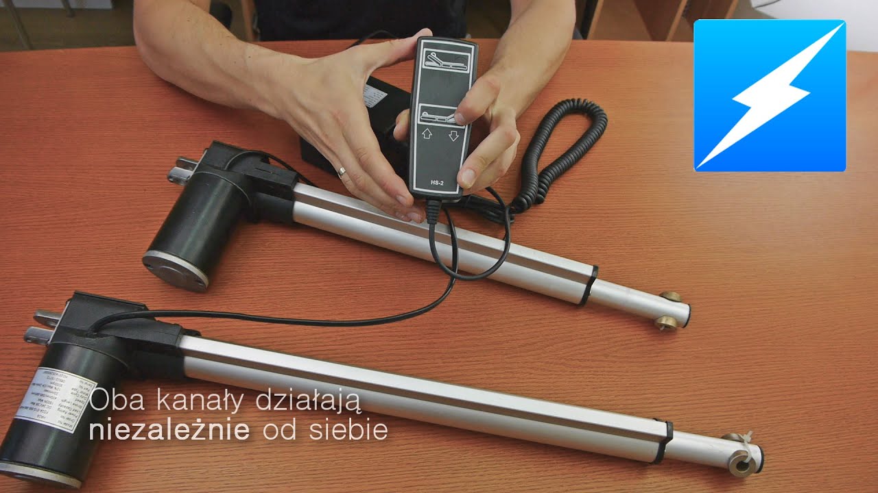 Sterowanie siłownikami elektrycznymi 24V - Elektrobim.pl