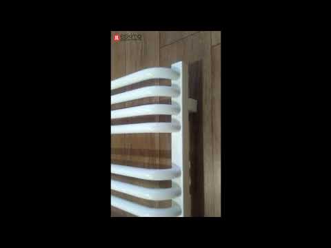 Дизайнерский полотенцесушитель Terma Alex. Краткий видео обзор.