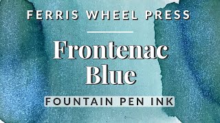 🩵🥶 "Frontenac Blue" Icy Teal with Blue Shimmer 💎 FWP Swatch & Comparison
