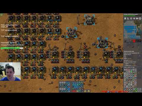 Factorio S09E10 Vlaky a roboti -  jak dopadla totální robotizace za kamerou (2018, v0.16)