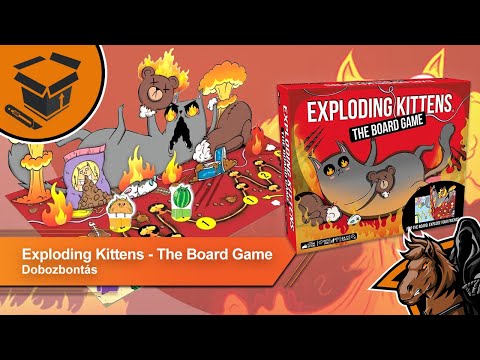 UNBOXING: Exploding Kittens: The Board Game - Szellemlovas