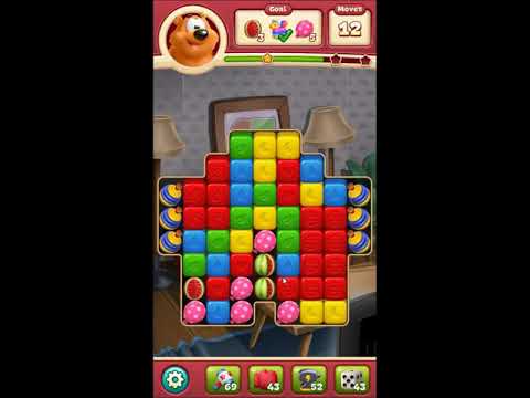 Toon Blast Level 2851 - NO BOOSTERS 🐻🐺🐱 | SKILLGAMING ✔️