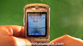 How To Unlock A Motorola RAZR V3i