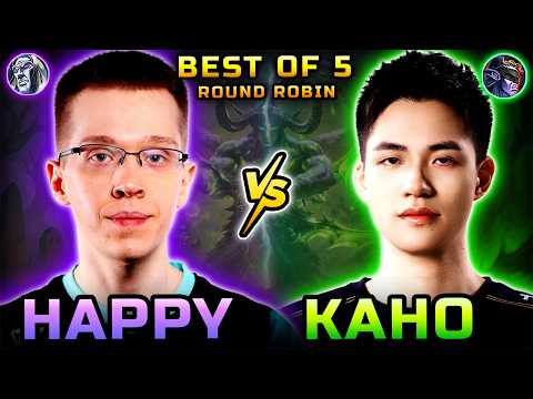 HAPPY vs KAHO - BEST OF 5 - YouTiao Cup 5
