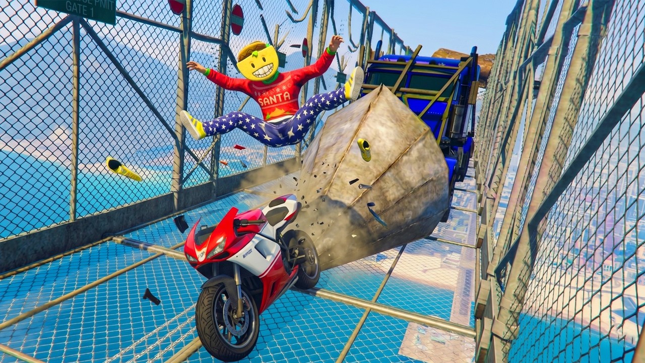 CARA A CARA ENTRE REJAS PERO SOY EL MEJOR JUGADOR DEL MUNDO - GTA 5 ONLINE