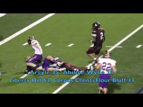 Liberty Hill Vs. Flour Bluff 5A Quarterfinal Varsity Football Playoff 2022