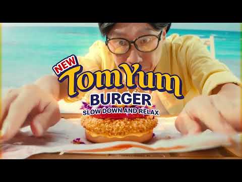 Sabai Sabai with the All- New Tom Yum Burger!
