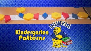 Lowell Kindergarten Patterns November 2020