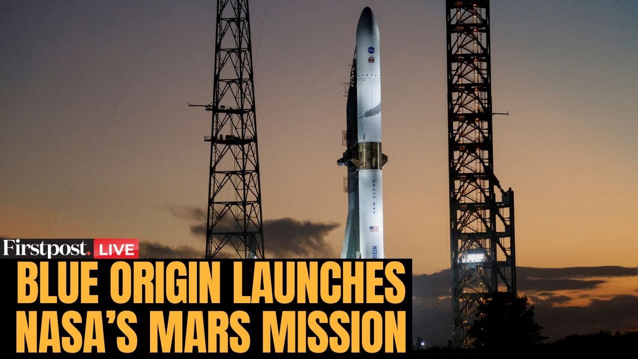 Blue Origin Launch LIVE: Jeff Bezos’ Blue Origin Launches NASA Mars Mission on New Glenn Rocket