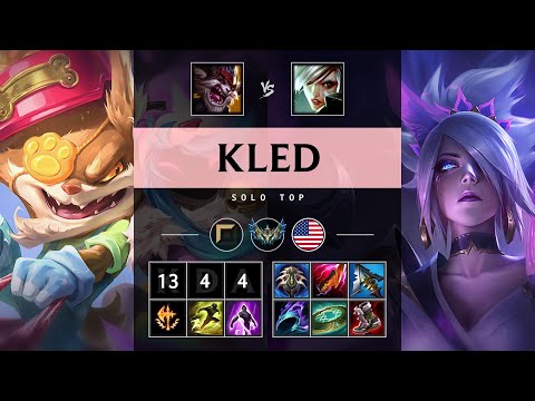 Kled Top vs Riven - NA Challenger Patch 25.10