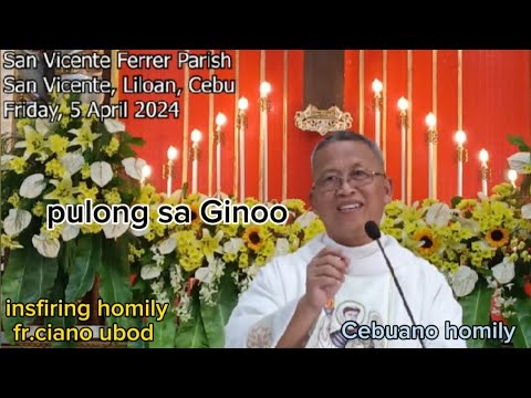 insfiring homily fr ciano ubod 👉pulong sa Ginoo??#praydisciplesuffering