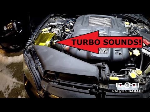 Cobb Intake install on a 2005 Legacy GT W/EJ20Y