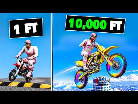 Every Time I Crash, My Dirt Bike JUMPS HIGHER in GTA 5