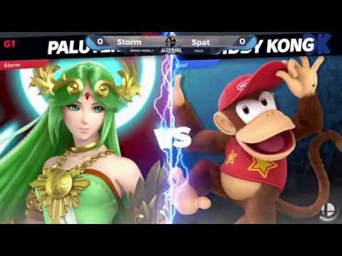 Smash Vessel 4 - Loading ICARVS - Pools - Storm (Palutena) vs Spat (Diddy Kong)