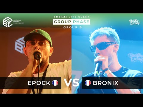 EPOCK 🇫🇷 VS BRONiX 🇫🇷🙀 Group B - Final Stage // Second Round // Live Top16 #beatbox #music #beats