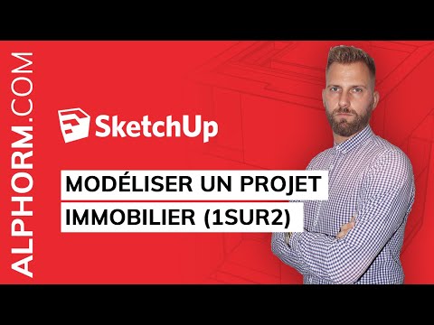 Comment modéliser un projet immobilier sous SketchUp 2020 1sur2