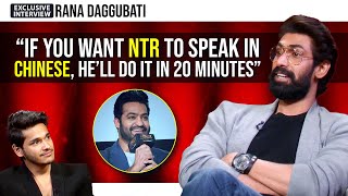 Rana Daggubati on NTR, Prabhas, Ram Charan and Allu Arjun | Rana Naidu | Surveen Chawla | Gulte.com