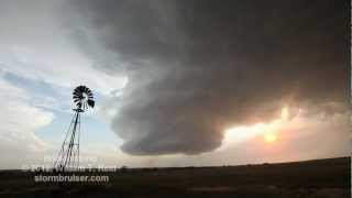 preview picture of video 'Lodgepole, NE Supercell, June 22, 2012'