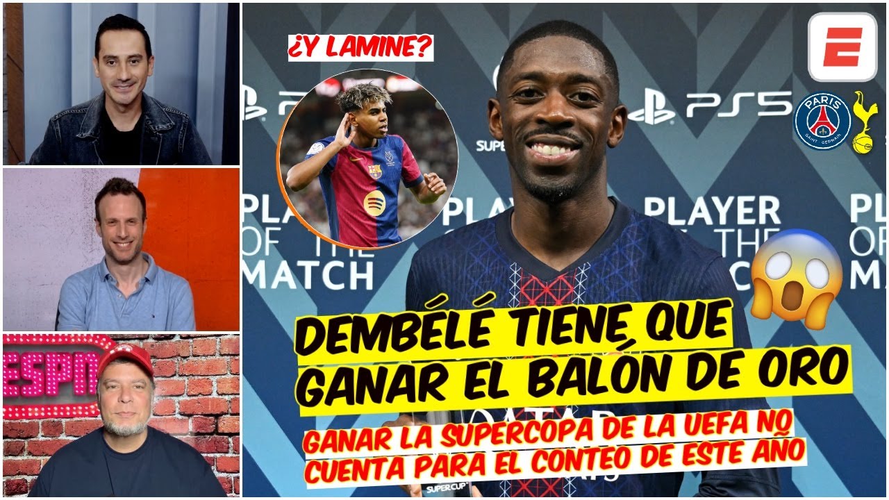 Ousmane Dembélé ALEJA A Lamine Yamal en la pelea por el Balón de Oro | Exclusivos