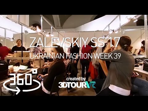 ZALEVSKI видео 360, UKRAINIAN FASHION WEEK