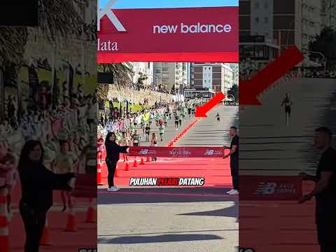 Sendirian di Garis Finis, Tapi Dialah Juaranya 🤯🏃‍♂️#shortsfeed