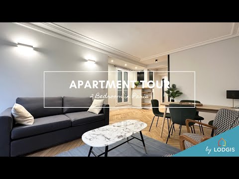 Apartment Tour // Furnished 51m2 in Paris – Ref : 30924812