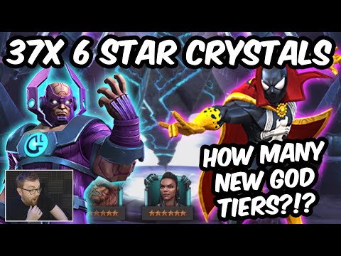 37x 6 STAR CRYSTAL OPENING - DUSTING OFF THE WHALE ACCOUNT WITH NEW??? - Marvel Contest of Champions