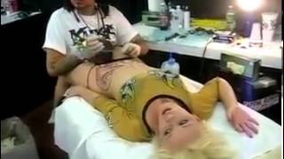 Orgasm by tattoo