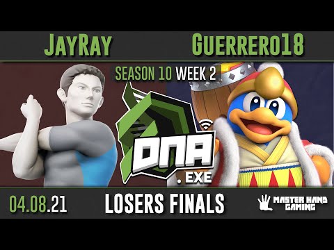 DNA.EXE S10:W2 - JayRay (Wii Fit Trainer) Vs. Guerrero18 (King Dedede) - Losers Finals