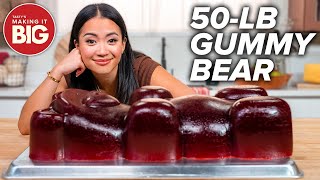 I Made A 50-Pound Gummy Bear by Tasty