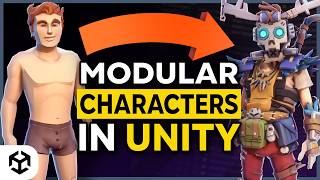 Create modular characters using Sidekick Character Creator for Unity (Tutorial) by #SyntyStudios