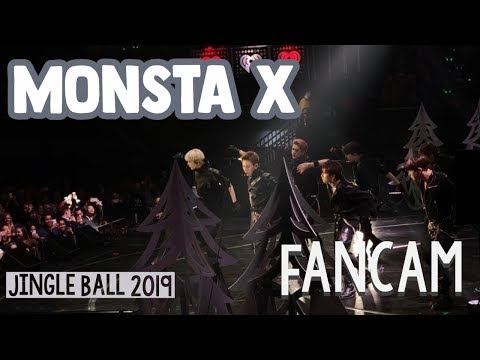 113018 Monsta X at the KIIS FM Jingle Ball 2018 at The Forum [FANCAM]