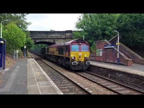 66103 tones through Upholland on a Knowsley bins run