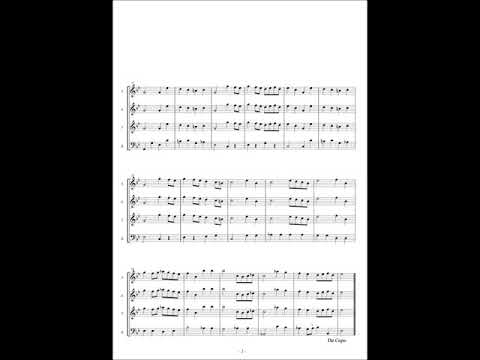 Georg Philipp Telemann, Ouverture TWV : 55 C3 (5) Die spielenden Najaden. Gavotte