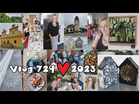 Vlog 729/23 - parapet, domečky, kurz Tloskov, Bechyně aj.
