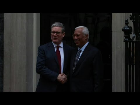 British PM Keir Starmer meets EU Council’s new chief Antonio Costa | AFP