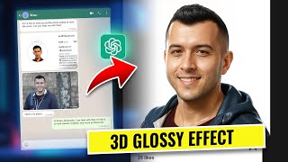 How to Turn Your Photo into a 3D Glossy Portrait Effect