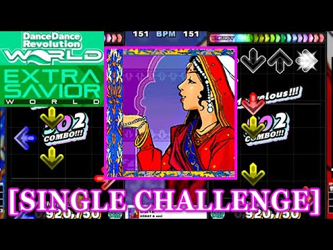 【DDR WORLD】 O JIYA / ASMAT & emi [SINGLE CHALLENGE] 譜面確認+Clap