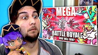 POKEMON BATTLE ROYALE GAME IN THE FUTURE?! | Kaggy Reacts to Mega Pokémon Battle Royale