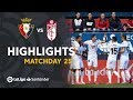 Highlights CA Osasuna vs Granada CF (0-3)