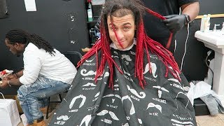 CUTTING MY DREADS OFF AFTER 7 YEARS!! *NOT CLICKBAIT*