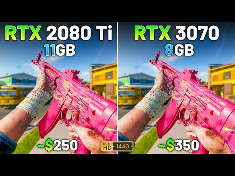 RTX 2080 Ti vs RTX 3070 | Test in 16 Games | 1440p