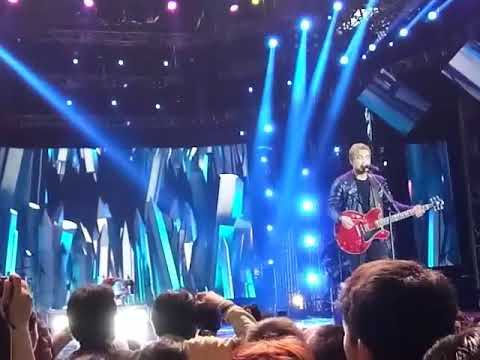 Ciee Raffi & Ayu di nyanyi'in sama Armada di Acara HUT MNCTV 26