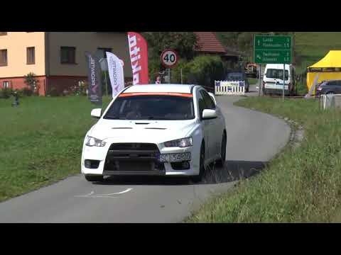 Rajd Wisły 2018 - Korzeniowski / Cieślar - Mitsubishi Lancer Evo X | MaxxSport |