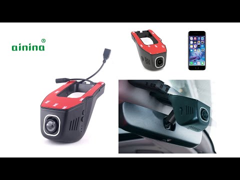 How to operate universal type hidden car dvr camera –Ainina Car dvr wifi