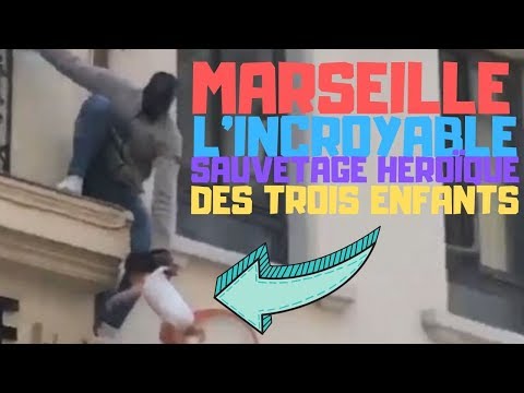 Marseille : L'incroyable sauvetage héroïque des trois enfants