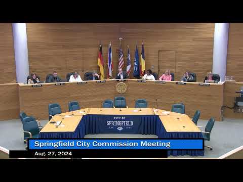 City Commission Meeting, Aug. 27, 2024