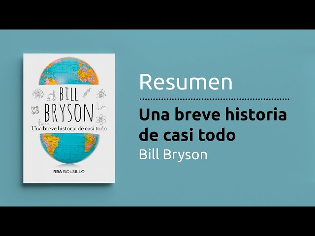 Vídeo relacionado con Una breve historia de casi todo.: La ciencia es fundamentalmente asombrosa (No Ficción)